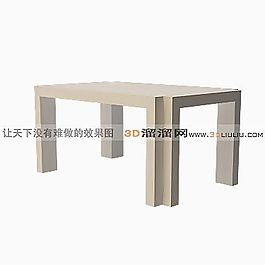 3D茶幾模型
