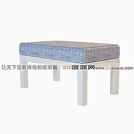 3D沙發(fā)凳模型