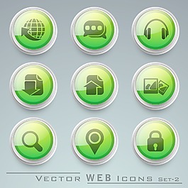 3D Web郵件圖標集