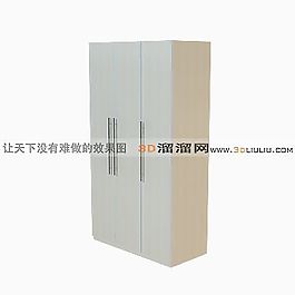 3D衣柜模型