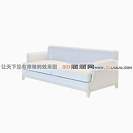 3D雙人沙發(fā)模型