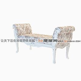 3D貴妃椅模型