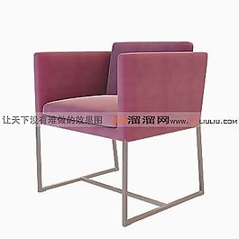 3D休閑椅模型