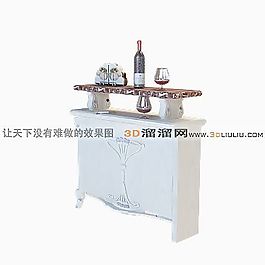 3D邊柜模型