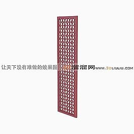 3D隔斷模型