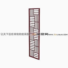 3D隔斷模型