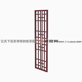 3D隔斷模型