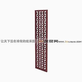 3D隔斷模型