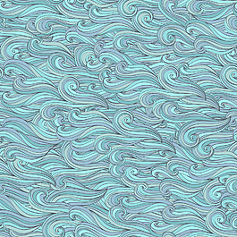 矢量無(wú)縫摘要手繪圖案