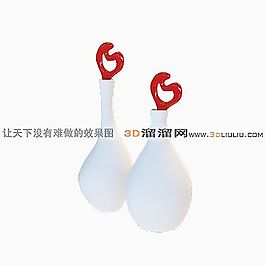 3D瓷器模型