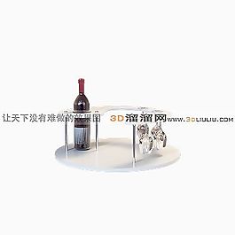 3D酒瓶模型