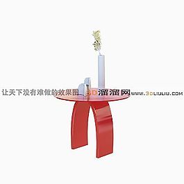 3D圓桌模型