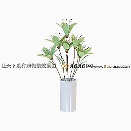 3D盆景模型
