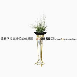 3D盆景模型