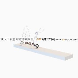 3D陈设品模型