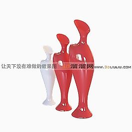 3D瓷器模型