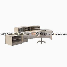 3D梳妆台模型