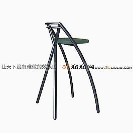 3D休閑椅模型