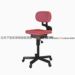 3D吧椅模型
