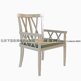 3D休閑椅模型