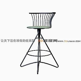 3D休閑椅模型
