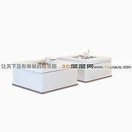 3D茶几模型