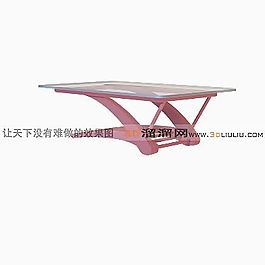 3D茶幾模型