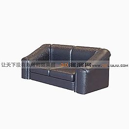 3D雙人沙發(fā)模型