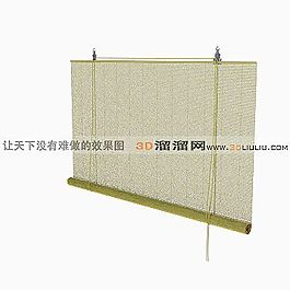 3D窗簾模型