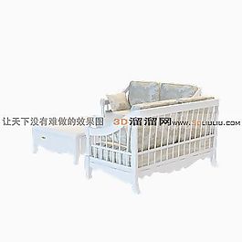 3D沙發(fā)茶幾組合模型