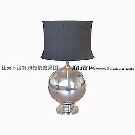 3D臺燈模型