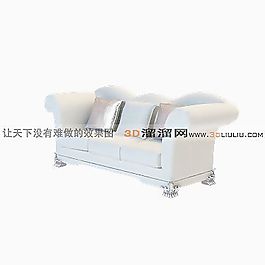 3D三人沙發(fā)模型