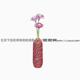 3D花瓶模型