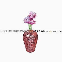 3D花瓶模型