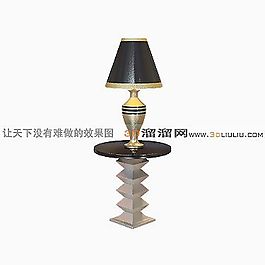 3D臺(tái)燈模型