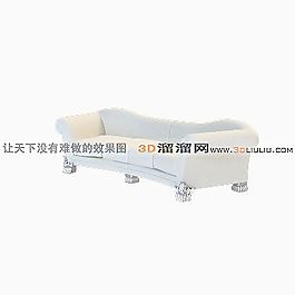 3D多人沙發(fā)模型