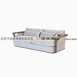 3D雙人沙發(fā)模型