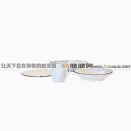 3D器皿模型