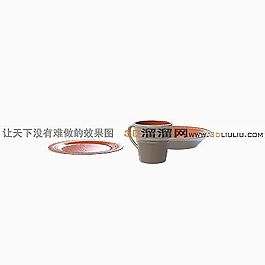 3D器皿模型