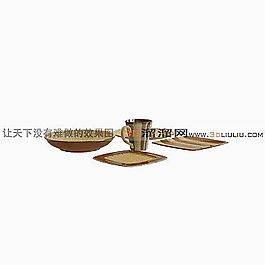 3D器皿模型