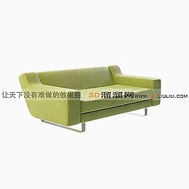 3D双人沙发模型