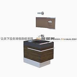 3D衛(wèi)浴組合模型