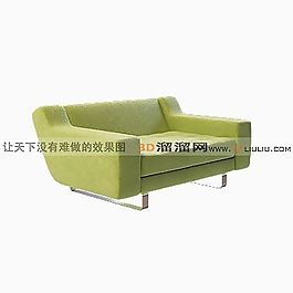 3D多人沙發(fā)模型