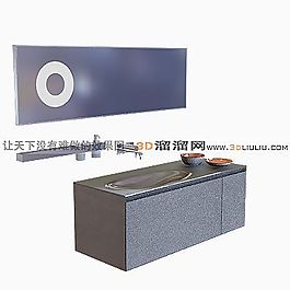 3D洗手臺模型