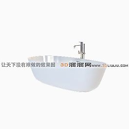 3D浴缸模型