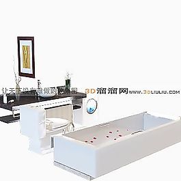 3D衛(wèi)浴組合模型