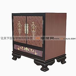 3D柜子模型