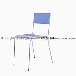 3D休閑椅模型