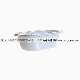 3D浴缸模型
