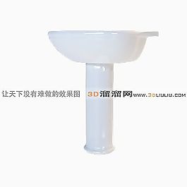 3D洗手盆模型